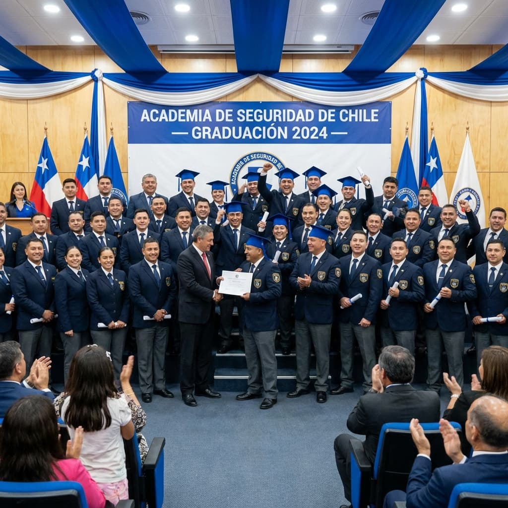 Graduación de guardias de seguridad